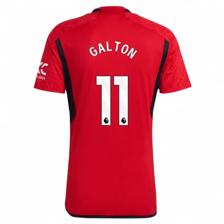 Kandiny Herren Leah Galton #11 Rot Heimtrikot Trikot 2023/24 T-Shirt
