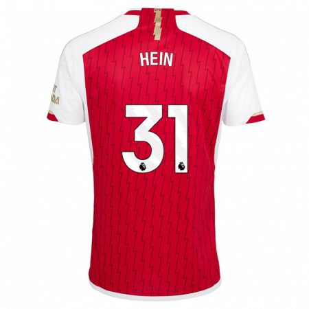 Kandiny Herren Karl Hein #31 Rot Heimtrikot Trikot 2023/24 T-Shirt