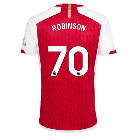 Kandiny Herren Josh Robinson #70 Rot Heimtrikot Trikot 2023/24 T-Shirt