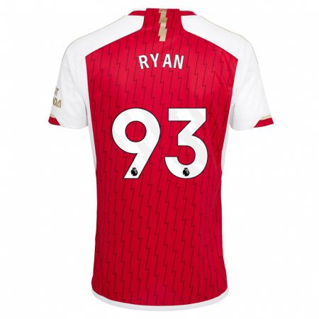 Kandiny Herren Kamarni Ryan #93 Rot Heimtrikot Trikot 2023/24 T-Shirt