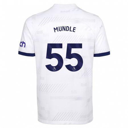 Kandiny Herren Romaine Mundle #55 Weiß Heimtrikot Trikot 2023/24 T-Shirt