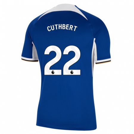 Kandiny Herren Erin Cuthbert #22 Blau Heimtrikot Trikot 2023/24 T-Shirt