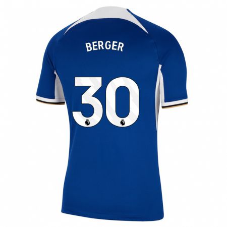 Kandiny Herren Ann-Katrin Berger #30 Blau Heimtrikot Trikot 2023/24 T-Shirt