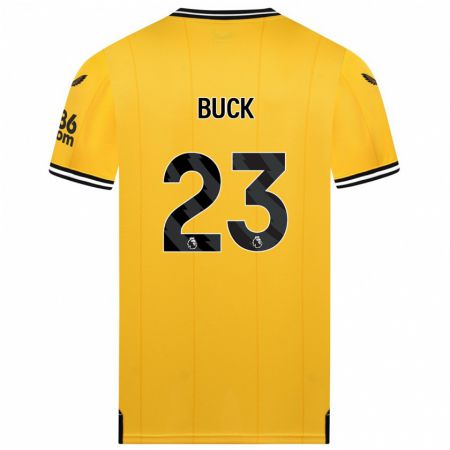 Kandiny Herren Alex Buck #23 Gelb Heimtrikot Trikot 2023/24 T-Shirt