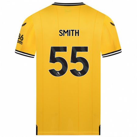 Kandiny Herren Jackson Smith #55 Gelb Heimtrikot Trikot 2023/24 T-Shirt