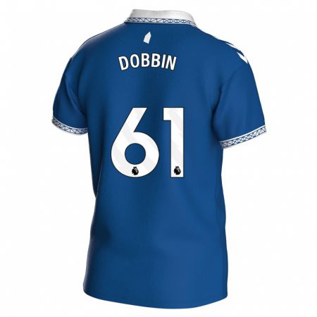 Kandiny Herren Lewis Dobbin #61 Königsblau Heimtrikot Trikot 2023/24 T-Shirt