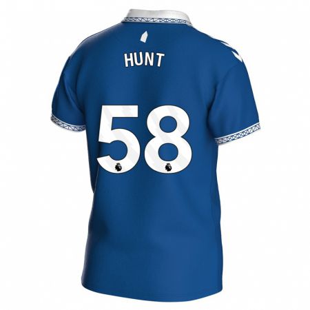 Kandiny Herren Mackenzie Hunt #58 Königsblau Heimtrikot Trikot 2023/24 T-Shirt