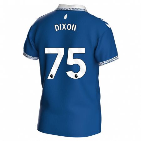 Kandiny Herren Roman Dixon #75 Königsblau Heimtrikot Trikot 2023/24 T-Shirt