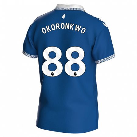 Kandiny Herren Francis Okoronkwo #88 Königsblau Heimtrikot Trikot 2023/24 T-Shirt