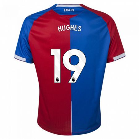 Kandiny Herren Will Hughes #19 Rot Blau Heimtrikot Trikot 2023/24 T-Shirt