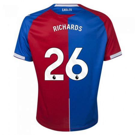 Kandiny Herren Chris Richards #26 Rot Blau Heimtrikot Trikot 2023/24 T-Shirt