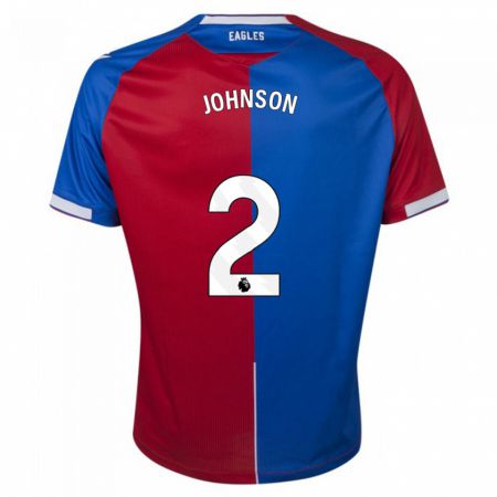 Kandiny Herren Annabel Johnson #2 Rot Blau Heimtrikot Trikot 2023/24 T-Shirt