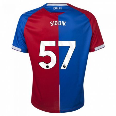 Kandiny Herren Cardo Siddik #57 Rot Blau Heimtrikot Trikot 2023/24 T-Shirt