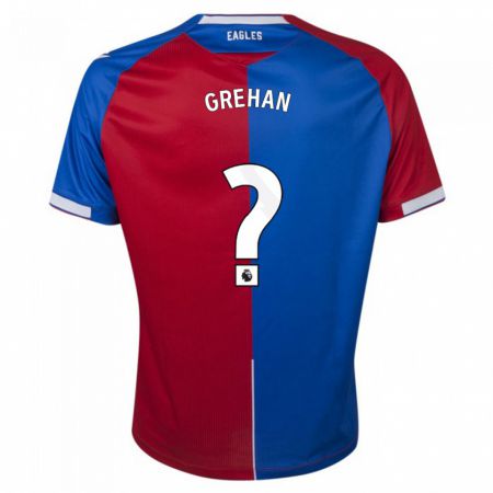 Kandiny Herren Sean Grehan #0 Rot Blau Heimtrikot Trikot 2023/24 T-Shirt