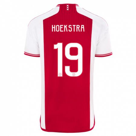 Kandiny Herren Tiny Hoekstra #19 Rot-Weiss Heimtrikot Trikot 2023/24 T-Shirt
