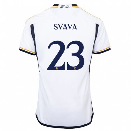 Kandiny Herren Sofie Svava #23 Weiß Heimtrikot Trikot 2023/24 T-Shirt