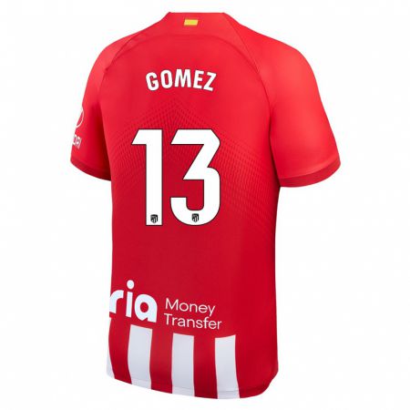 Kandiny Herren Christian Gomez #13 Rot-Weiss Heimtrikot Trikot 2023/24 T-Shirt