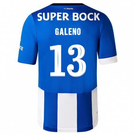 Kandiny Herren Galeno #13 Blau Weiss Heimtrikot Trikot 2023/24 T-Shirt