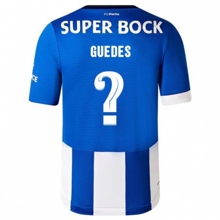 Kandiny Herren Gui Guedes #0 Blau Weiss Heimtrikot Trikot 2023/24 T-Shirt