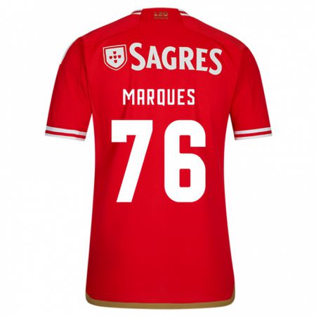 Kandiny Herren Gustavo Marques #76 Rot Heimtrikot Trikot 2023/24 T-Shirt