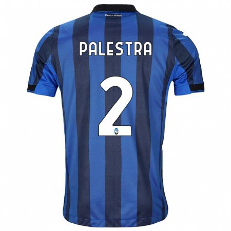 Kandiny Herren Marco Palestra #2 Schwarz Blau Heimtrikot Trikot 2023/24 T-Shirt