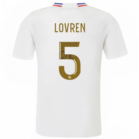 Kandiny Herren Dejan Lovren #5 Weiß Heimtrikot Trikot 2023/24 T-Shirt