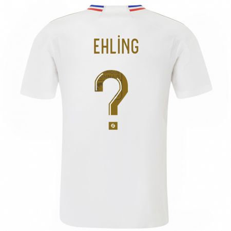 Kandiny Herren Thibaut Ehling #0 Weiß Heimtrikot Trikot 2023/24 T-Shirt