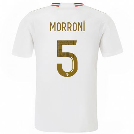 Kandiny Herren Perle Morroni #5 Weiß Heimtrikot Trikot 2023/24 T-Shirt