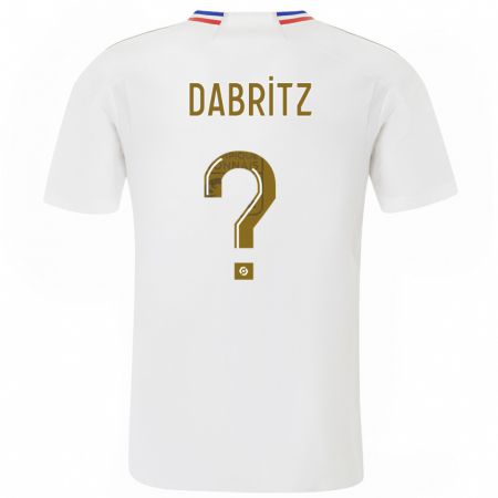 Kandiny Herren Sara Dabritz #0 Weiß Heimtrikot Trikot 2023/24 T-Shirt