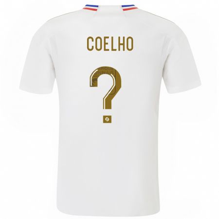 Kandiny Herren Ugo Coelho #0 Weiß Heimtrikot Trikot 2023/24 T-Shirt
