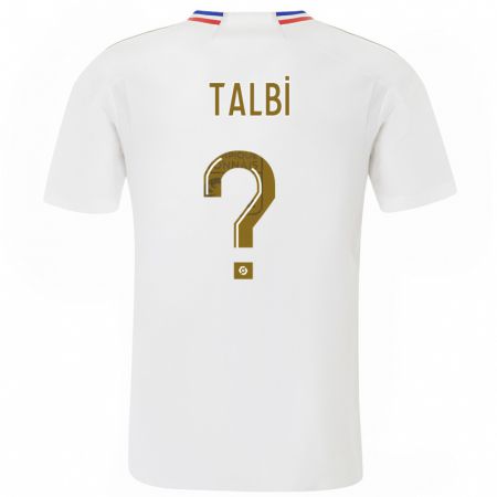 Kandiny Herren Ryad Talbi #0 Weiß Heimtrikot Trikot 2023/24 T-Shirt