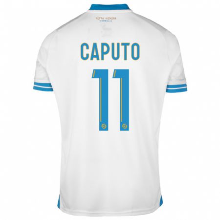 Kandiny Herren Cindy Caputo #11 Weiß Heimtrikot Trikot 2023/24 T-Shirt