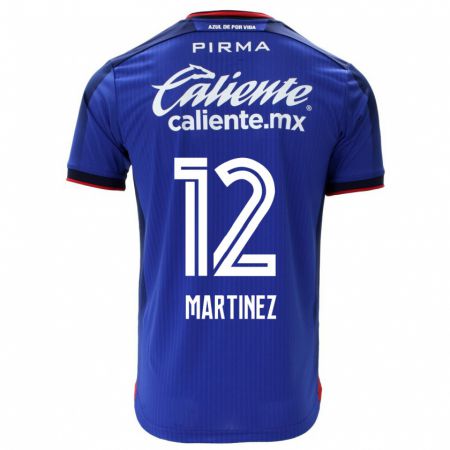Kandiny Herren Jose Joaquin Martinez #12 Blau Heimtrikot Trikot 2023/24 T-Shirt