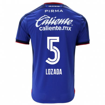 Kandiny Herren Ana Lozada #5 Blau Heimtrikot Trikot 2023/24 T-Shirt