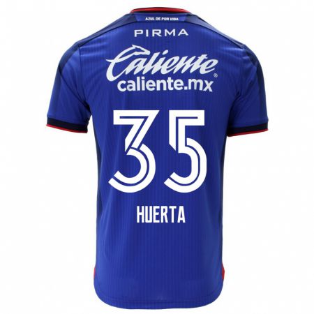 Kandiny Herren Renata Huerta #35 Blau Heimtrikot Trikot 2023/24 T-Shirt