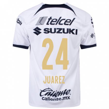 Kandiny Herren Gabriela Juarez #24 Weiß Heimtrikot Trikot 2023/24 T-Shirt