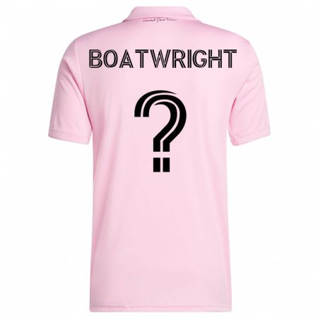 Kandiny Herren Israel Boatwright #0 Rosa Heimtrikot Trikot 2023/24 T-Shirt