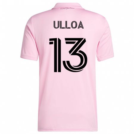 Kandiny Herren Víctor Ulloa #13 Rosa Heimtrikot Trikot 2023/24 T-Shirt