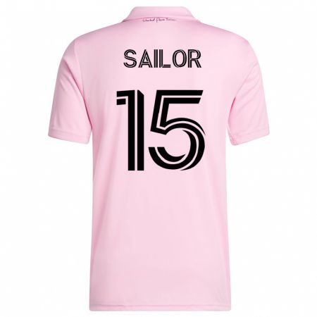 Kandiny Herren Ryan Sailor #15 Rosa Heimtrikot Trikot 2023/24 T-Shirt
