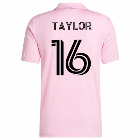 Kandiny Herren Robert Taylor #16 Rosa Heimtrikot Trikot 2023/24 T-Shirt