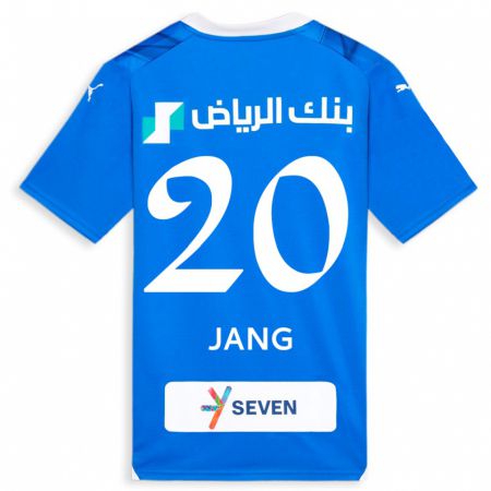 Kandiny Herren Hyun-Soo Jang #20 Blau Heimtrikot Trikot 2023/24 T-Shirt