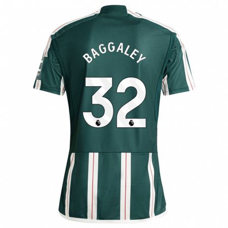 Kandiny Herren Sophie Baggaley #32 Dunkelgrün Auswärtstrikot Trikot 2023/24 T-Shirt