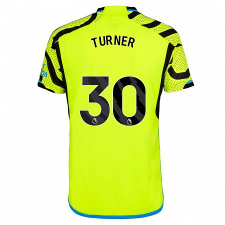 Kandiny Herren Matt Turner #30 Gelb Auswärtstrikot Trikot 2023/24 T-Shirt