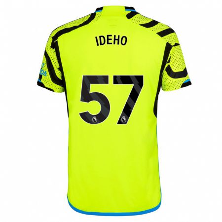 Kandiny Herren Joel Ideho #57 Gelb Auswärtstrikot Trikot 2023/24 T-Shirt