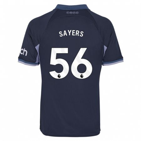 Kandiny Herren Charlie Sayers #56 Dunkelblau Auswärtstrikot Trikot 2023/24 T-Shirt