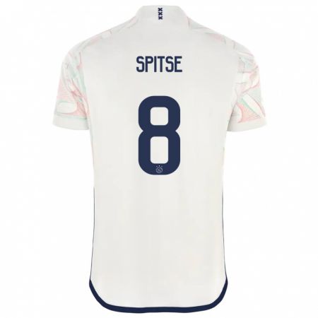Kandiny Herren Sherida Spitse #8 Weiß Auswärtstrikot Trikot 2023/24 T-Shirt