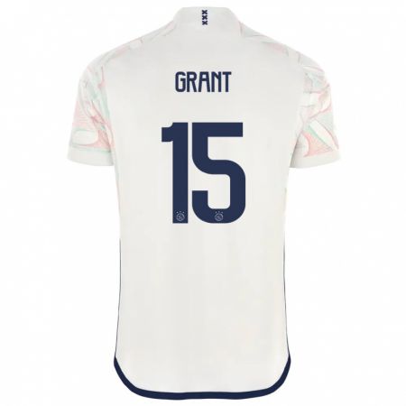 Kandiny Herren Chasity Grant #15 Weiß Auswärtstrikot Trikot 2023/24 T-Shirt