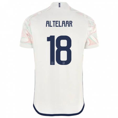 Kandiny Herren Jamie Altelaar #18 Weiß Auswärtstrikot Trikot 2023/24 T-Shirt