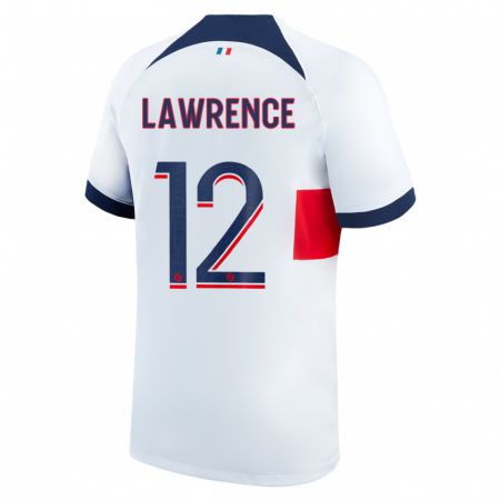 Kandiny Herren Ashley Lawrence #12 Weiß Auswärtstrikot Trikot 2023/24 T-Shirt