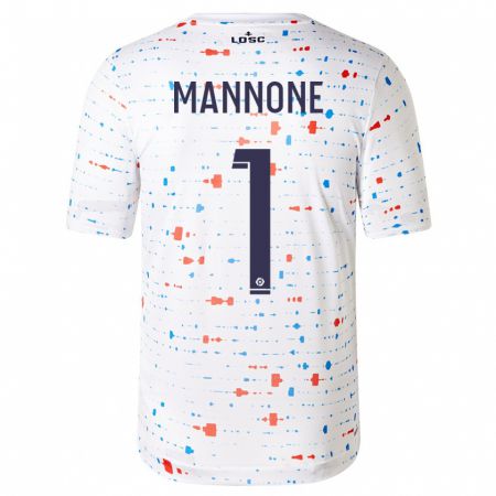 Kandiny Herren Vito Mannone #1 Weiß Auswärtstrikot Trikot 2023/24 T-Shirt